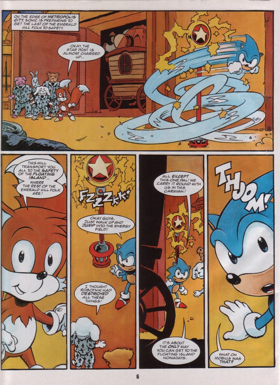 Sonic Holiday Special - Summer 1996 Page 7